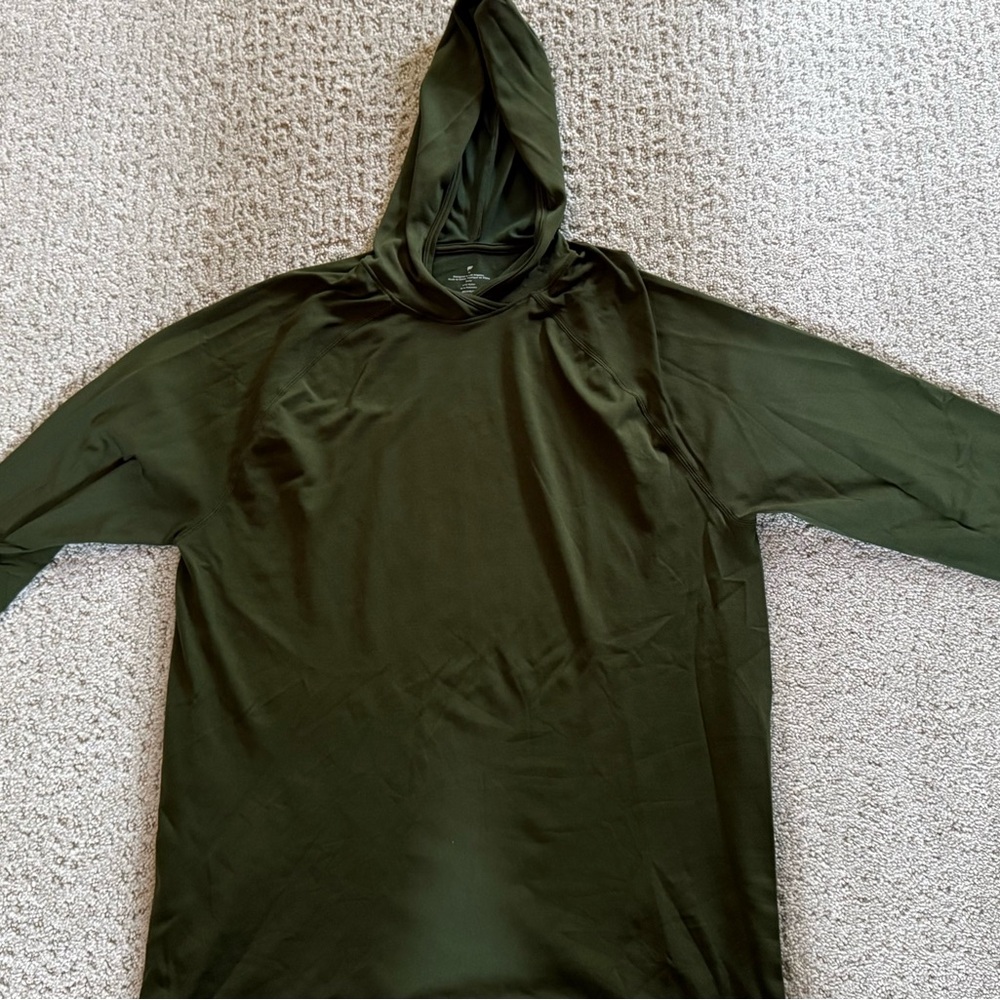 Fabletics Men's Green Hoodie